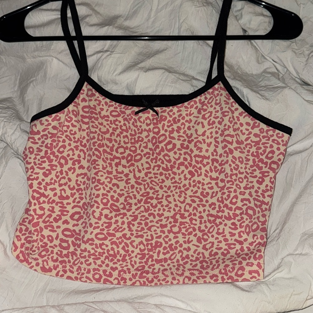 Pink Cheetah Tank Top